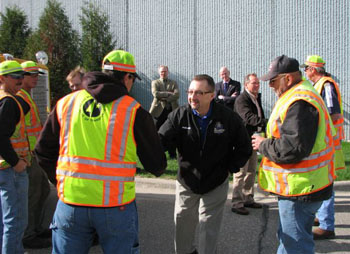 Men shaking hands